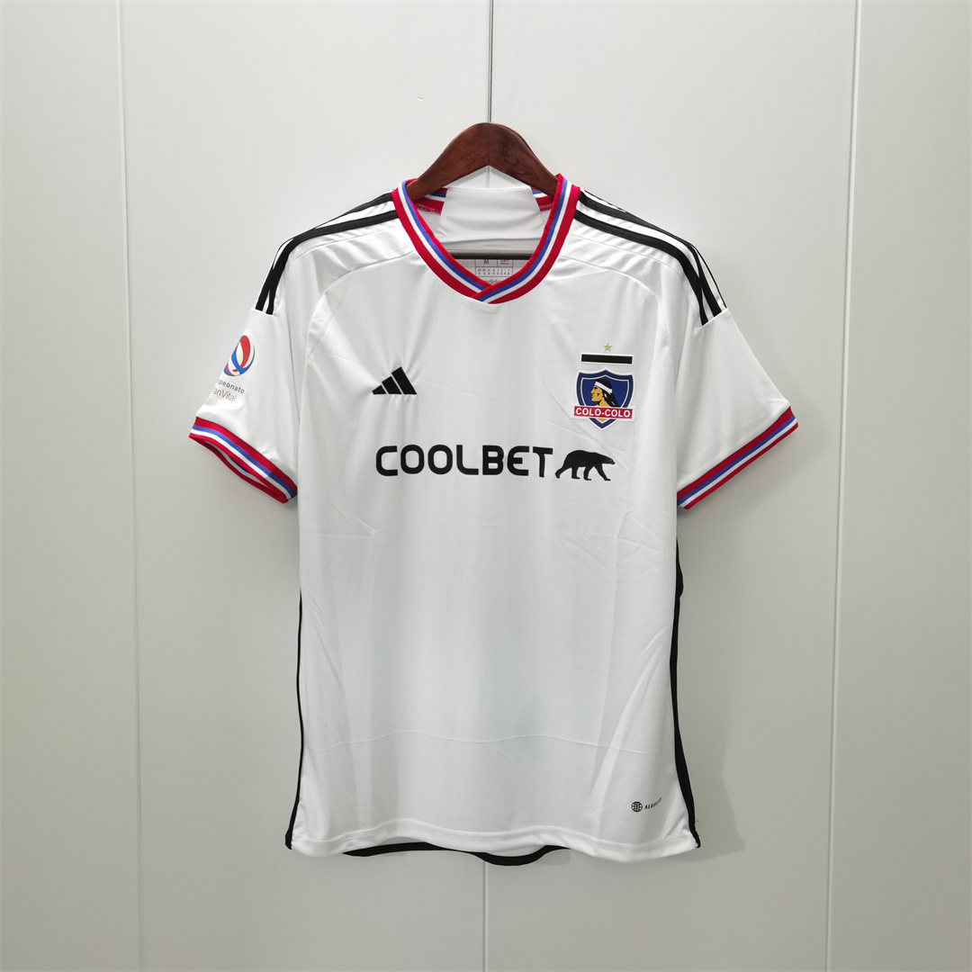 Colo Colo 23-24 Home Stadium Jersey - Fans Version